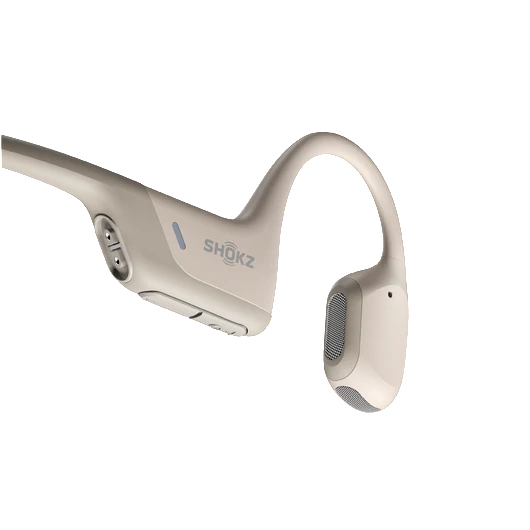 Shokz OpenRun Pro Wireless Neckband Headphones with Mic - Beige