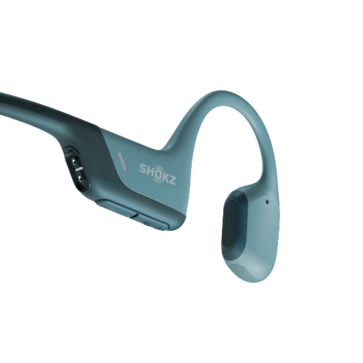 Shokz OpenRun Pro Wireless Neckband Headphones with Mic - Blue