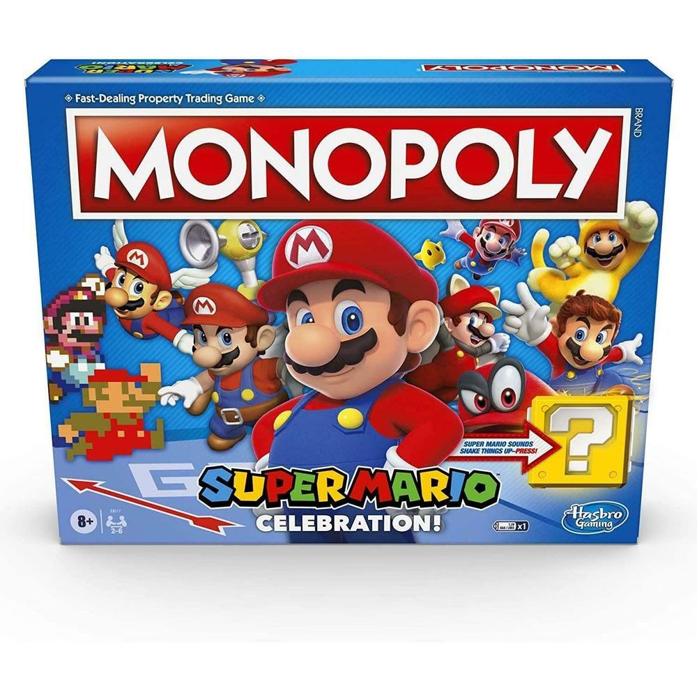 Hasbro Gaming Monopoly Super Mario Celebration Board Game