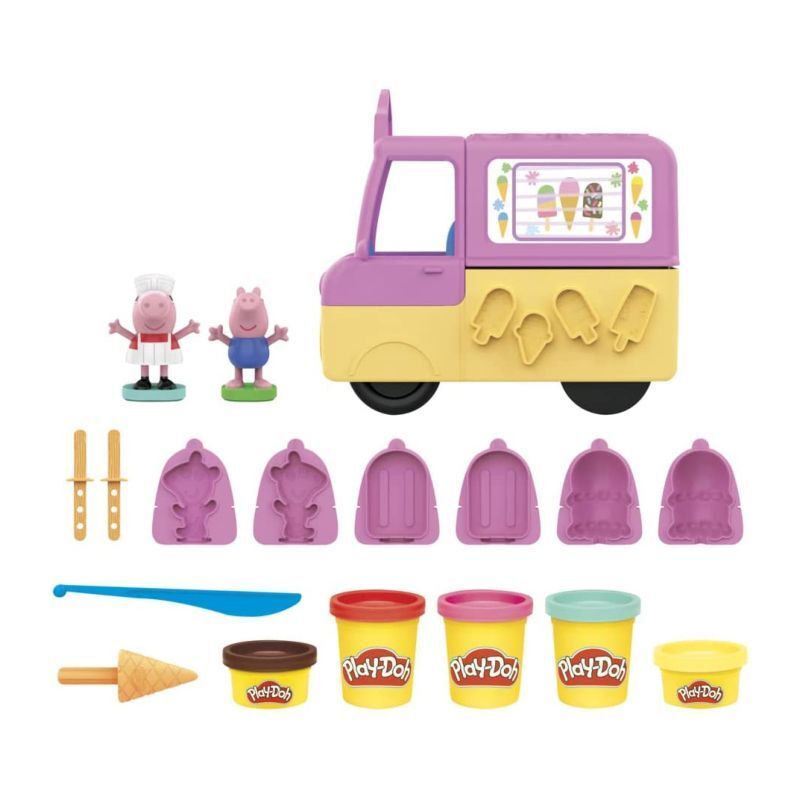 Play-Doh Licensed Playsets Peppa Pig Ice Cream Truck Playset