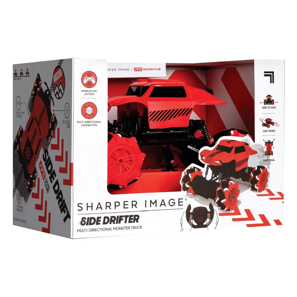 Sharper Image R/C Side Drifter Multi-Directional Monster Truck