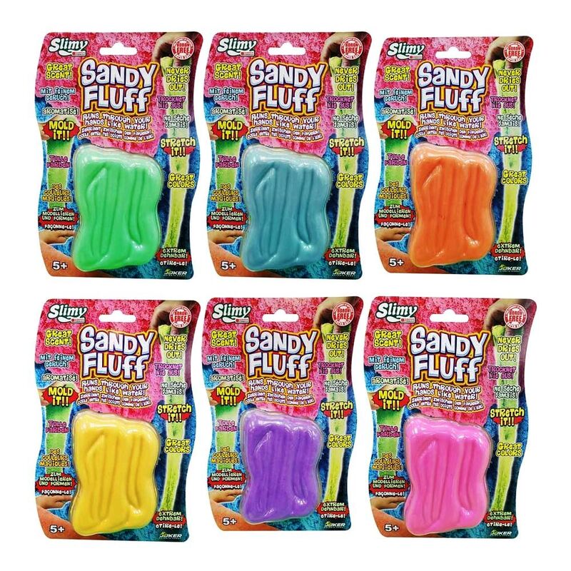 Slimy Sandy Floss Slime In Blister Card 220G (Assortment - Includes 1)