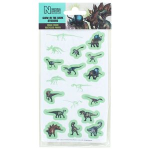 Blueprint Natural History Museum Glow In The Dark Stickers