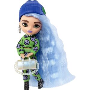 Barbie Extra Mini Icy Blue Hair Doll HGP65