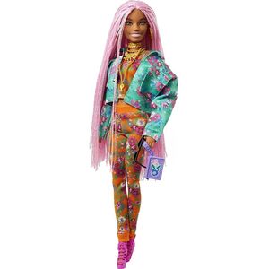 Barbie Extra Pink Braids Doll GXF09