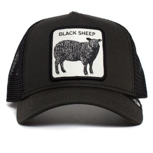 Goorin Bros The Black Sheep Unisex Trucker Cap - Black