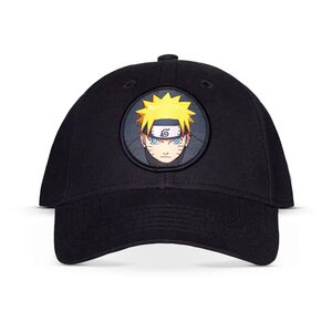 Difuzed Naruto Shippuden Men's Adjustable Cap Black