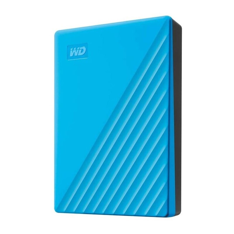WD My Passport Portable HDD 5TB - Blue