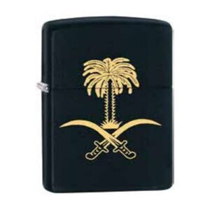 Zippo 325064 218 Saudi Arabia National Flag Black Mattewindproof Lighter