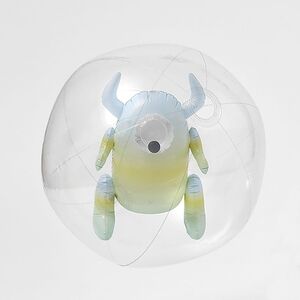 Sunny Life 3D Inflatable Beach Ball Monty The Monster