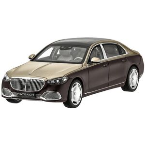 Norev Mercedes-Benz Maybach S680 4Matic X223 1.18 Die-Cast Model - Rubellite Red/Kalahari Gold