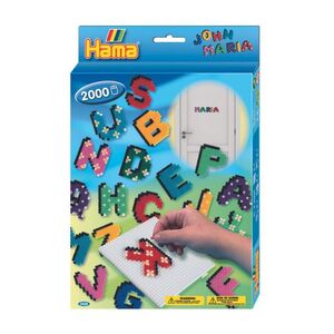 Hama Midi 2000 Beads Hanging Box Letters 3424