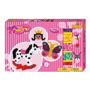 Hama Maxi 900 Beads Girls Giant Gift Box 8713