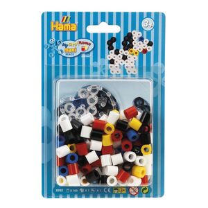 Hama Maxi 100 Beads Dog Small Blister Pack 8981