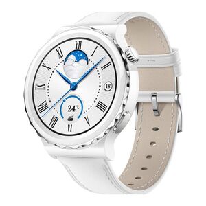 Huawei Watch GT 3 Pro Ceramic With White Leather Strap - 43mm