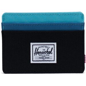 Herschel Charlie RFID Wallet - Black/Blue Ashes/Blue Curacao