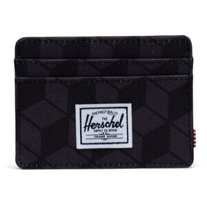 Herschel Charlie RFID Wallet - Optic Check Black