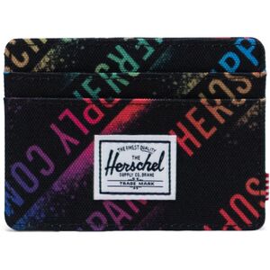 Herschel Charlie RFID Wallet - Stencil Roll Call Rainbow