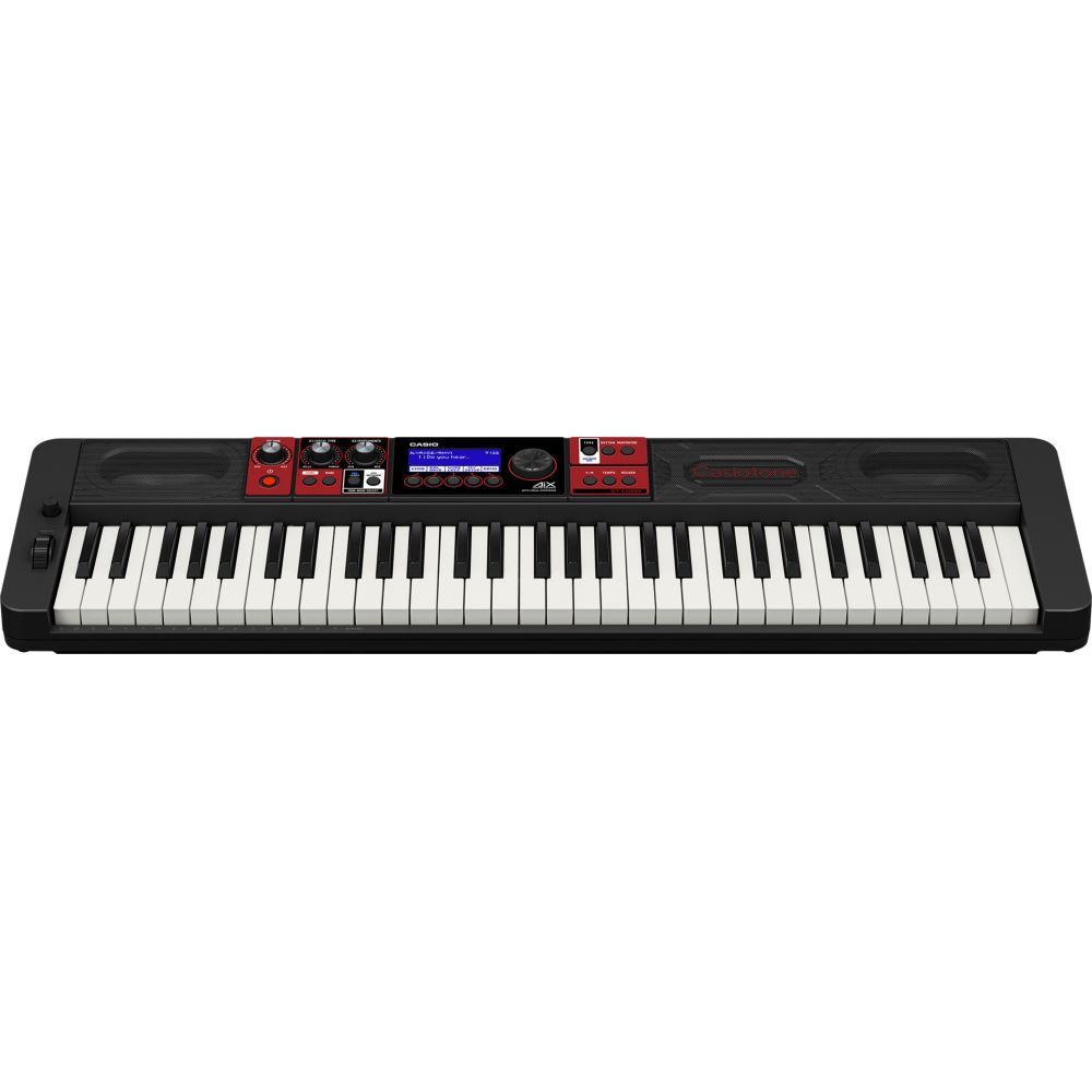 Casio CT-S1000V 61-Key Digital Keyboard - Black/Red