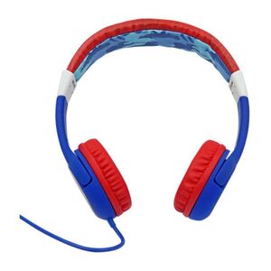 Touchmate Superman Wired Kids' Headphones - Blue