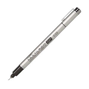 Copic Multiliner SP Refillable Sketching Pen - 0.03mm Nib - Black