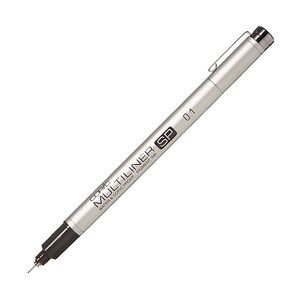 Copic Multiliner SP Refillable Sketching Pen - 0.1mm Nib - Black