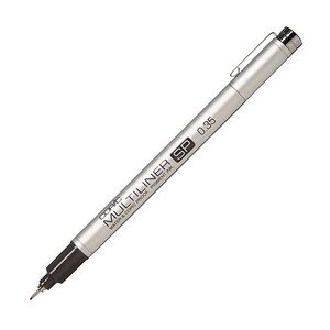 Copic Multiliner SP Refillable Sketching Pen - 0.35mm Nib - Black