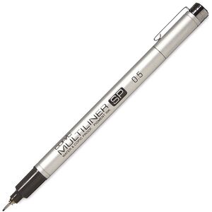 Copic Multiliner SP Refillable Sketching Pen - 0.5mm Nib - Black