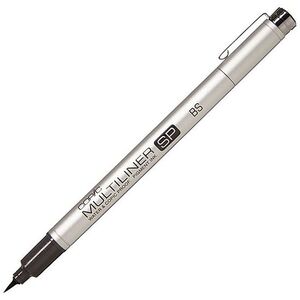 Copic Multiliner SP Refillable Sketching Pen - Brush - Black