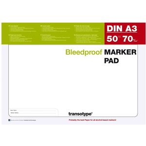 Transotype Marker Pads- A3 (50 Sheets)