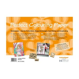 Transotype Perfect Colouring Paper - A4 (10 Sheets)