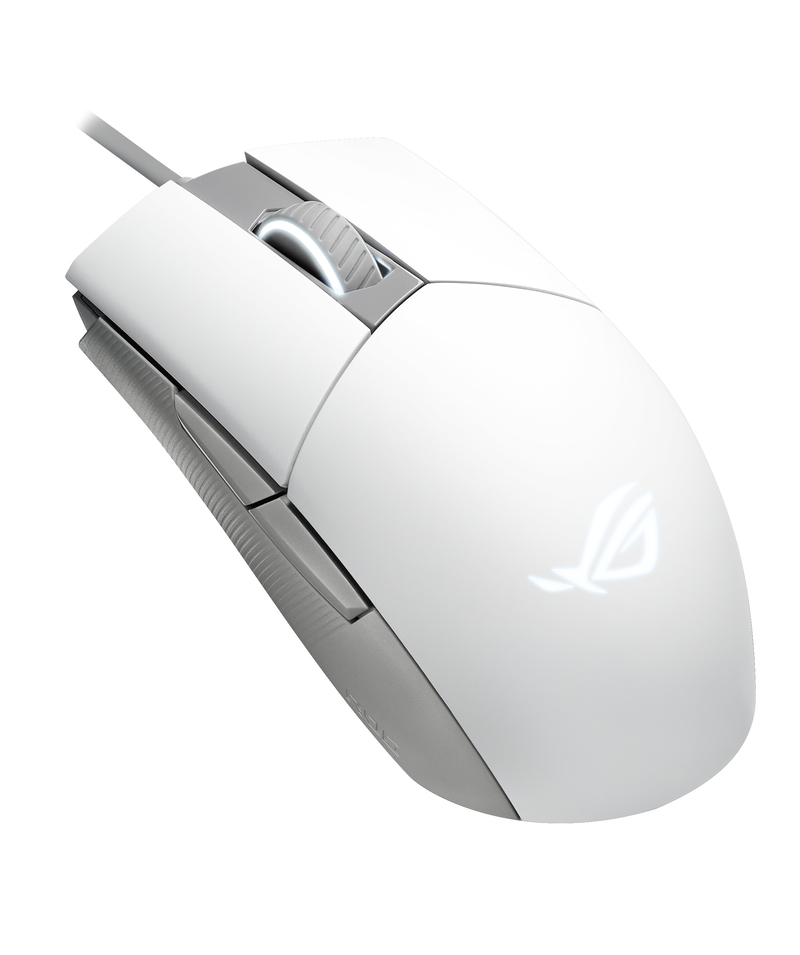 Asus ROG Strix Impact II Gaming Mouse - Moonlight White