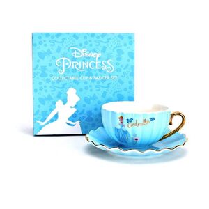 Disney Pastel Princess Tea Cup & Saucer 250ml - Cinderella