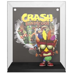 Funko Pop Game Cover Games Crash Bandicoot With Aku Mask Vinyl Figure