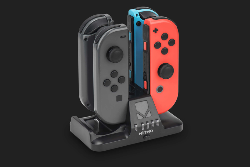 NiTHO Nintendo Switch Dual Charger Pro