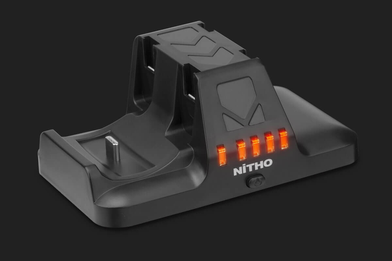 NiTHO Nintendo Switch Dual Charger Pro