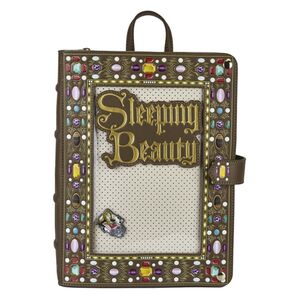 Loungefly Leather Disney Sleeping Beauty Pin Collector Backpack