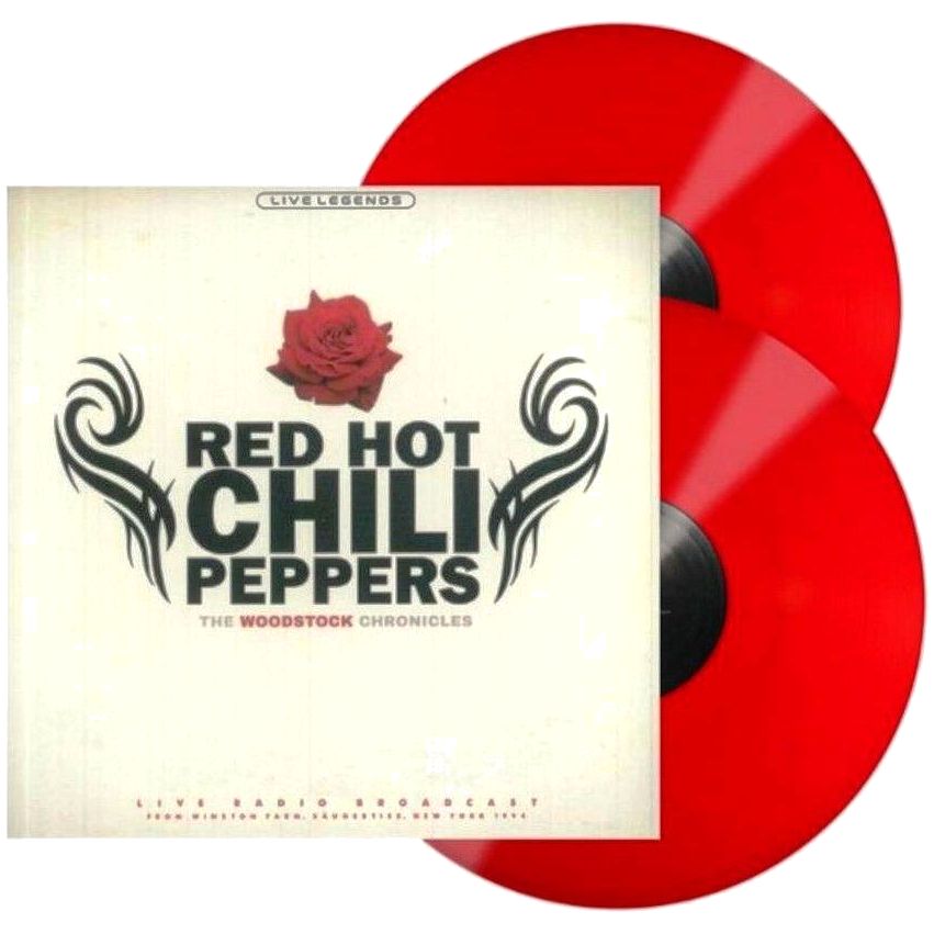 The Woodstock Chronicles (Transparent Red Colored Vinyl) (2 Discs) | Red Hot Chilli Peppers