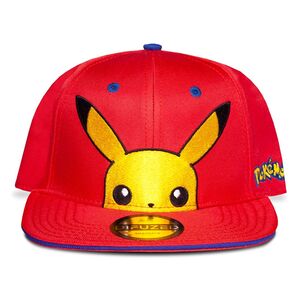 Difuzed Pokemon Kids Snapback Cap - Red