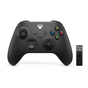 Microsoft Xbox Series X/S Controller Wireless With Wireless Adapter - Black