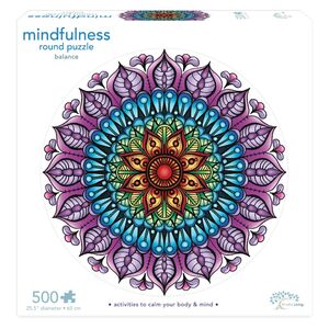Merchant Ambassador Mindful Living Balance Mandala Puzzle (500 Pieces)