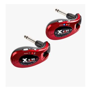 Xvive U2-Red Guitar Wireless System Red Finish