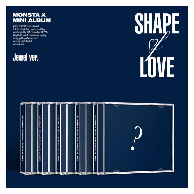 11th Mini Album - Shape Of Love (Assortment - Includes 1) | Monsta X