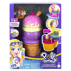 Polly Pocket Spin'N Surprise Ice Cream Playset HFR00