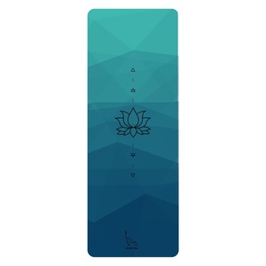 Meow Yoga Lotus Mat - Aquamarine (183cm x 61cm x 5mm)