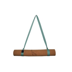 Meow Yoga - Yoga Strap - Sea Green (165 cm x 3.8 cm x 2mm)