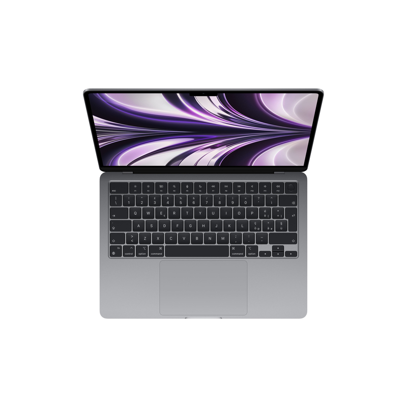 Apple MacBook Air 13-Inch Apple M2 Chip/8-Core CPU/GPU/256GB SSD - Space Grey (Arabic/English)