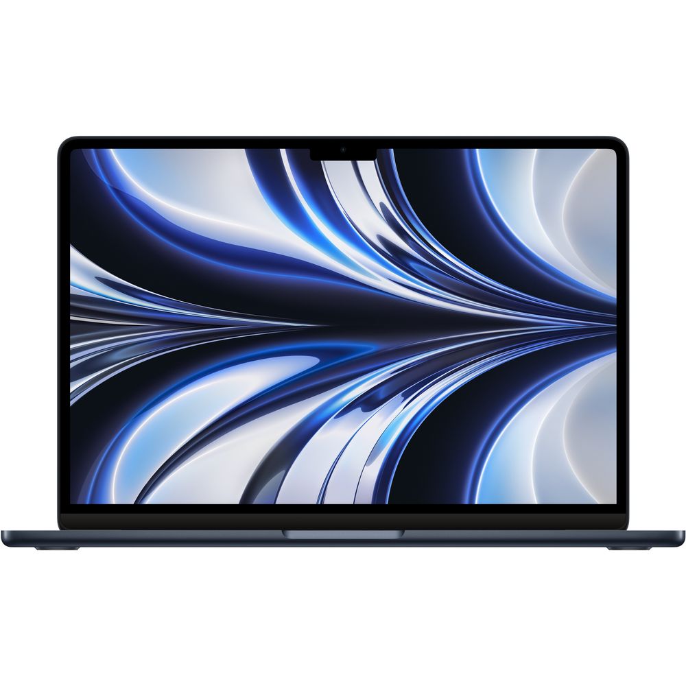 Apple MacBook Air 13-Inch Apple M2 Chip/8-Core CPU/GPU/256GB SSD - Midnight (Arabic/English)