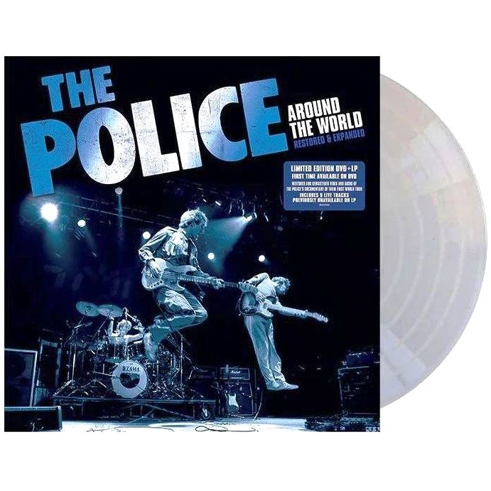 Around The World (LP & DVD) (Limited Edition) (Blue Colored Vinyl) (2 Discs) | Police