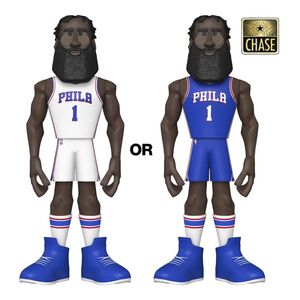 Funko Gold NBA 76ers James Harden 12-Inch Premium Vinyl Figure (with Chase*)